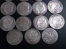 10 Total Morgan Silver Dollar Replica Coin Eagle on Reverse Outstanding Quality!