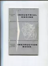 N°21 / Ford industrial engine 3 cylinder diesel instruction book 10-1960