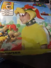 Kids Deluxe Super Mario Bowser Costume (Please See Details) NEW! FREE SHIPPING