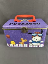 Sanrio Pochacco tin metal box sale lunchbox purse vintage storage school desk