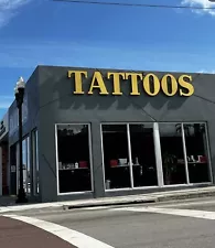 tattoo shop sign