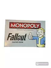 Monopoly Fallout Collector's Edition 2016 Board Game Complete New Open Box