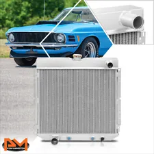 3-Row Full Aluminum Racing Radiator for 69-73 Ford Mustang/Pinto Mercury Cougar