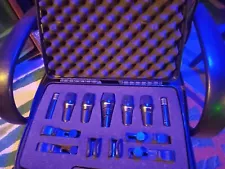 Digital Preference 7 peice drum mic set w/ case