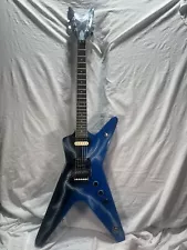 Dean Dimebag Dime From Hell Darrell ML Electric Guitar - Blue/Lightning w/hsc