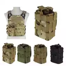 Tactical Molle 5.56 7.62 Single Double Magazine Pouch Outdoor Hunt Waist Bag