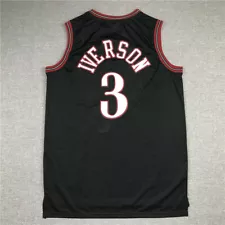 7Legend #3 Allen Iverson Basketball Jersey All Stitched Color Unisex Basketball