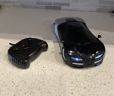 Black Remote control sports car