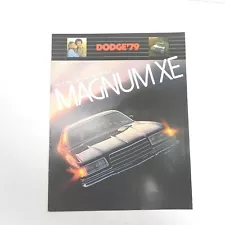 VINTAGE 1979 DODGE MAGNUM XE DEALERSHIP SALES BROCHURE INFORMATION SPECIFICATION