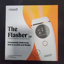 Used Nood The Flasher 2.0 Tested Working Laser Hair Removal Handset White