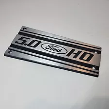 87-93 Mustang Upper Intake Plaque Plate Cover 5.0 HO Foxbody