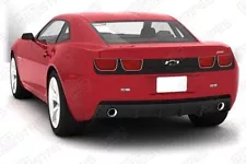 Chevrolet Camaro 2010-2013 Rear Fascia Blackout/Highlight Stripes (Choose Color)