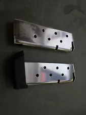 Lot of 2 Kimber Micro 9, 9mm Stainless Steel 7-round OEM Factory Magazine