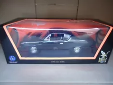 ROAD SIGNATURE 1970 AMC REBEL - THE MACHINE - BLACK 1/18