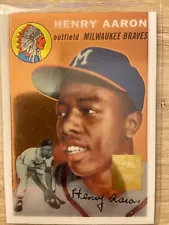 Cheapest on eBay! 2000 TOPPS Hank Aaron FINEST REPRINT CHROME ** You Pick **