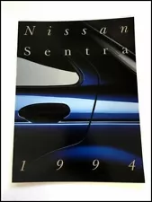 1994 Nissan Sentra and SE-R 24-page Original Car Sales Brochure Catalog