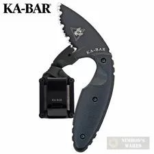 Ka-Bar TDI KNIFE Serrated LE Law Enforcement + SHEATH 2.3" 1481 FAST SHIP