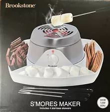 Brand New Brookstone S'mores Maker For Indoors And Outdoors No Flame