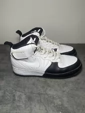 Nike Air Jordan Fusion Air Force 1 AFJ12 Black White Taxi Men 9.5 317742 101