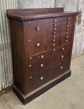 Dental Cabinet, Vintage, Medical Cabinet, Hospital Cabinet, Industrial Storage