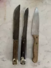 old butcher knives