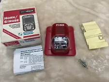 System Sensor P241575 horn/strobe Fire Alarm Red In Box