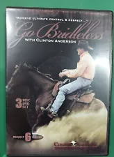 Clinton Anderson Go Bridleless Horse Training 3 DVD's