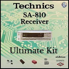 Technics SA-810 Receiver Ultimate Upgrade Kit Genuine Parts Restoration