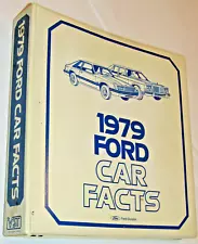 VTG 1979 FORD CAR PRODUCT INFO! MUSTANG II/PINTO/LTD/GRANADA/FAIRMONT/POLICE/VAN