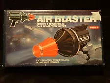 Vtg 1978 Air Blaster Wham-O Toy In Box With Target Works! Space Age Gun