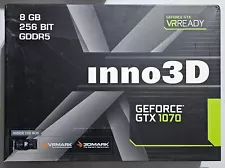 GEFORCE GTX 1070 INNO 3D GDDR5 8GB - BRAND NEW