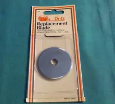 Vintage Dritz Replacement Blade For 1030 Wheel Cutter Tungsten Steel Sealed 45mm