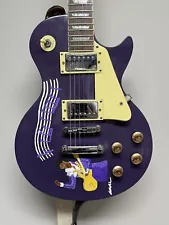 Custom Made Electric Guitar - Purple - Prince themed - No Case