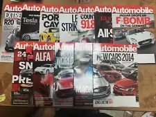 2013 Automobile Magazines Full Set