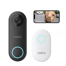 Reolink Video Doorbell PoE Camera Wired 5MP Smart Person Detection 2-Way Audio