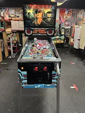 1991 TERMINATOR 2 JUDGEMENT DAY PINBALL MACHINE LEDS PROFESSIONAL TECHS ARNOLD