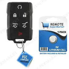 Replacement for 2007-2014 Cadillac Escalade ESV EXT Remote Car Key Fob 6b blk