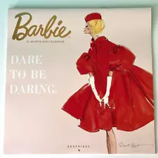 Barbie Fashion Model 16 Month 2019 Wall Calendar Robert Best Graphique Craft Art