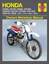 Honda Xr50, Xr70r, Xr80r, Xr100r, Crf50f, Crf70f, Crf80f, Crf100f: 1985 Thru