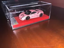 BBR RACELINE FERRARI 488 CHALLENGE DAYTONA 2018 PINK PIG 1/43 BBRC248LB #1/5