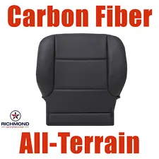 2014-2019 GMC Sierra All-Terrain -Driver Side Bottom Leather Seat Cover Black