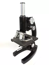 Vintage Antique Bausch & Lomb VD3982 Black Lab Microscope