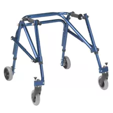 Lightweight Posterior Rollator/ 4-Wheel Walker for Special Needs Kids