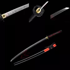 NEW SALE battle ready japan samurai katana clay tempered t-10 blade sharp sword