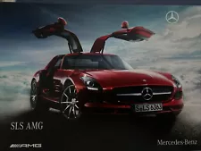 Mercedes Benz SLS AMG Car Sales Info Brochure Frameable 2009