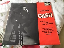 Johnny Cash - With His Hot And Blue Guitar - Mono LP (1960s press) *GREAT VINYL*