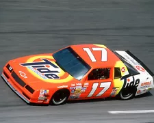 DARRELL WALTRIP 1988 #17 TIDE CHEVY DAYTONA 500 ON TRACK 8X10 GLOSSY PHOTO