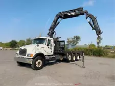 New Listing2007 Mack CV713 Tri/A 70' Knuckle Boom Crane Truck 20' Flat Bed Forks bidadoo