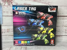 OSALON Laser Tag Guns Set of 4 with Digital LED Score Display Vests