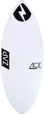 Zap Ace 50" Skimboard White/Assorted Color Bottom Art